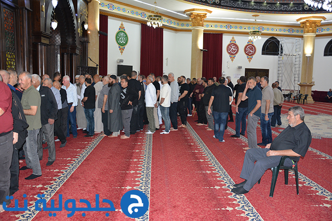 حفل لتوديع حجاج بيت الله الحرام في جلجولية
